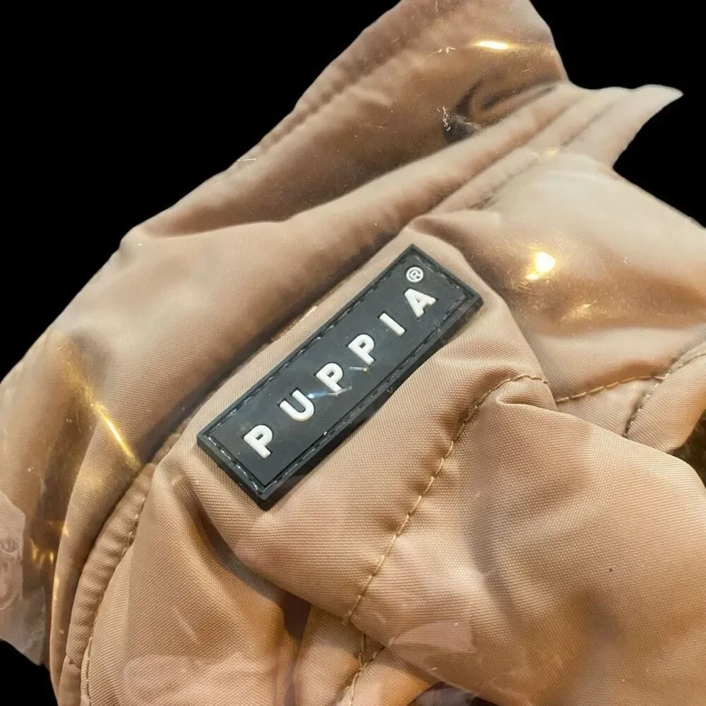 NWT Puppia Mountaineer II Coat Dog Harness Beige Large 18.9” chest